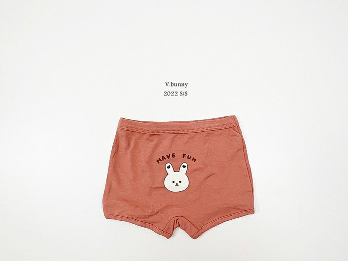 bevyc,兒童內褲,純棉兒童內褲,韓國兒童內褲,小花,兔兔